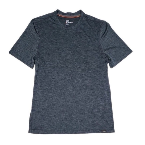 Saxx Other - Saxx All Day Aerator Men's Performance Crew Neck T-Shirt UPF 25 Medium Gray